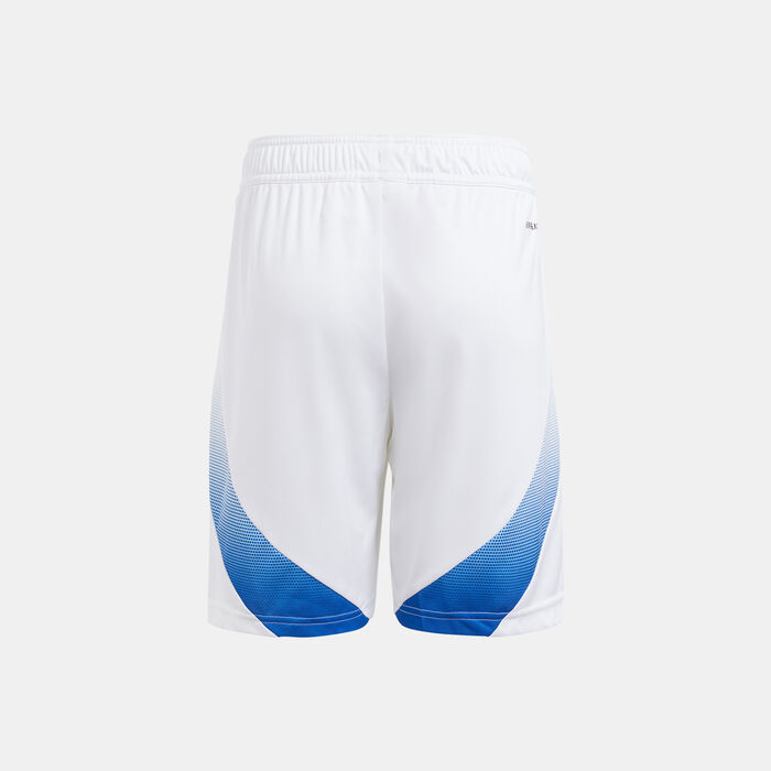 adidas Kids' Italy Replica Home Football Shorts - 2024 White adidas Kids' Italy Replica Home Football Shorts - 2024 White image number 1