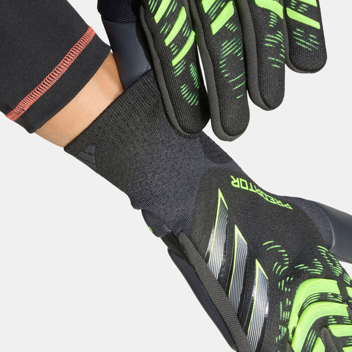 adidas Men's Predator Pro Football Goalkeeper Gloves Black adidas Men's Predator Pro Football Goalkeeper Gloves Black image number 3