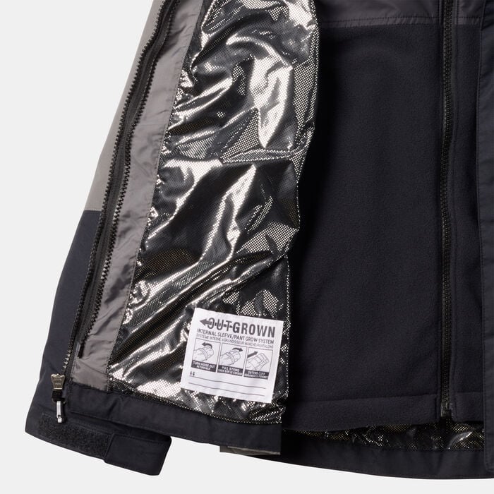 Columbia Kids' Bugaboo II Fleece Interchange Hiking Jacket Black Columbia Kids' Bugaboo II Fleece Interchange Hiking Jacket Black image number 4