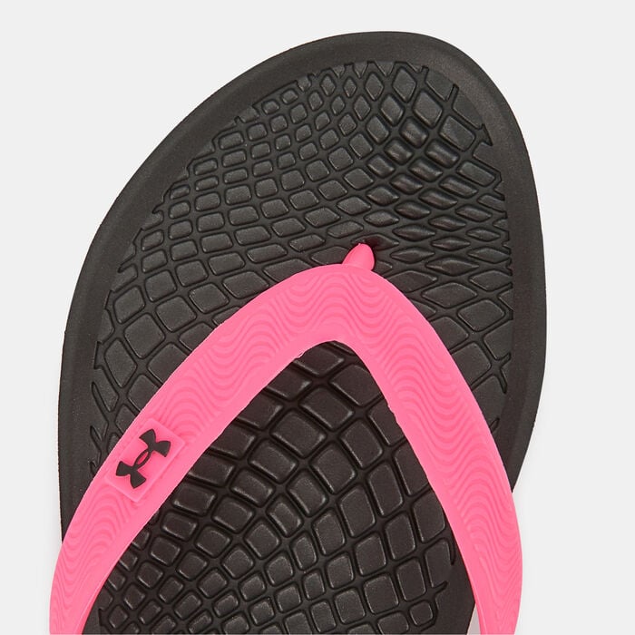 Under Armour Women's UA Atlantic Dune Flip Flops Orange Under Armour Women's UA Atlantic Dune Flip Flops Orange image number 2