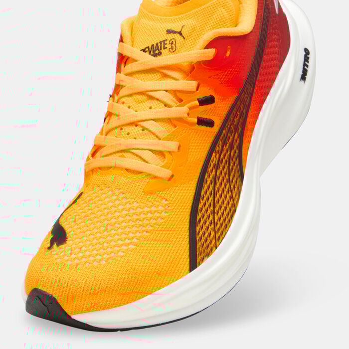 PUMA Men's Deviate NITRO 3 Running Shoes yellow PUMA Men's Deviate NITRO 3 Running Shoes yellow image number 4