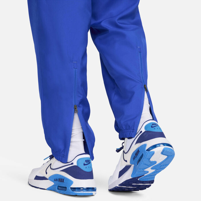 Nike Men's Brazil 1998 Reissue Football Replica Tracksuit Bottoms Blue Nike Men's Brazil 1998 Reissue Football Replica Tracksuit Bottoms Blue image number 6