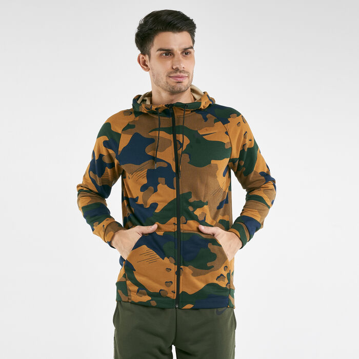 dri fit camo hoodie
