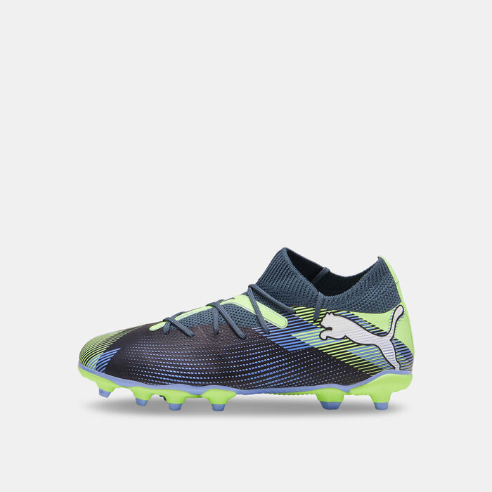 PUMA Kids' FUTURE 7 MATCH Firm Ground/Artificial Ground Football Shoes White image number 0