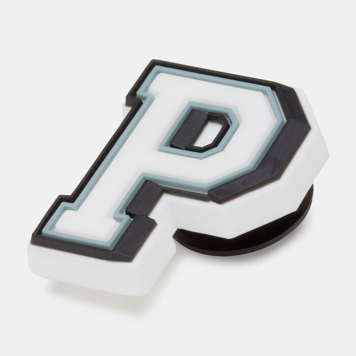 Crocs Letter P Shoe Charm Multi-Color Crocs Letter P Shoe Charm Multi-Color image number 1