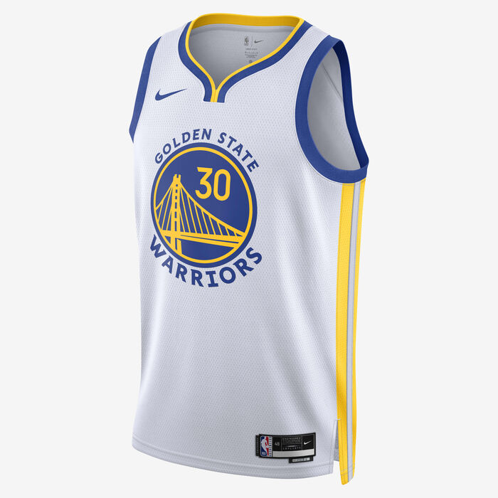 Nike Men's NBA Golden State Warriors Association Edition 2023/24 Dri-FIT Swingman Jersey White Nike Men's NBA Golden State Warriors Association Edition 2023/24 Dri-FIT Swingman Jersey White image number 0