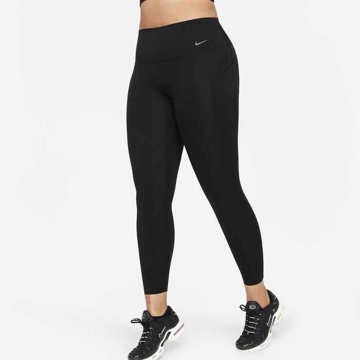 Nike Women's Dri-FIT Universa 7/8 Training Leggings Black image number 2