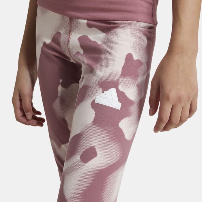adidas Kids' Future Icons Camo 7/8 Leggings (Older Kids) Multi-Color adidas Kids' Future Icons Camo 7/8 Leggings (Older Kids) Multi-Color image number 3