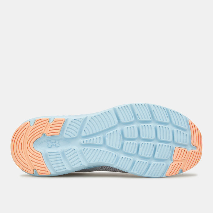 Under Armour Women's Charged Impulse 3 Knit Running Shoe Grey Under Armour Women's Charged Impulse 3 Knit Running Shoe Grey image number 4