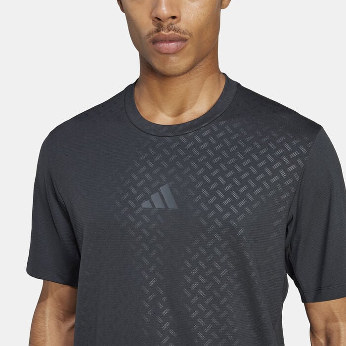 adidas Men's Power 3-Stripes Training T-Shirt Black adidas Men's Power 3-Stripes Training T-Shirt Black image number 3