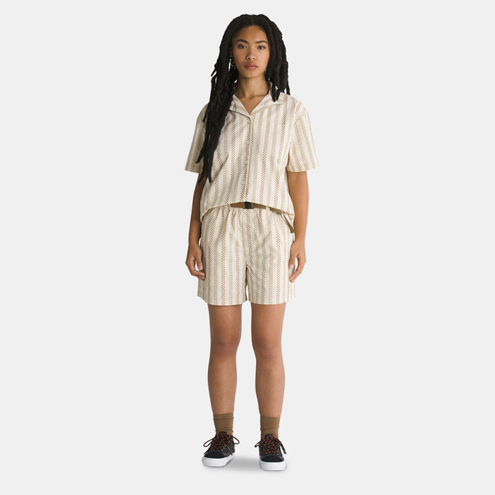 Vans Women's Spitfire Wheels Shorts Beige image number 2