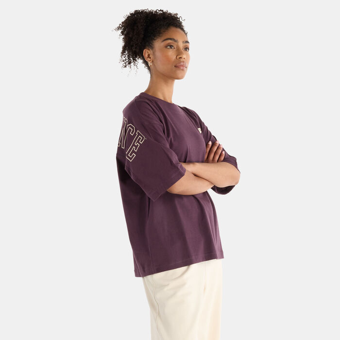 New Balance Women's Graphic T-Shirt Purple image number 2