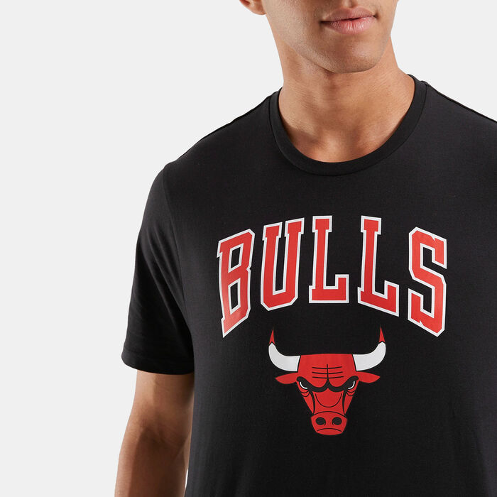 New Era Men's NBA Chicago Bulls T-Shirt Black New Era Men's NBA Chicago Bulls T-Shirt Black image number 3