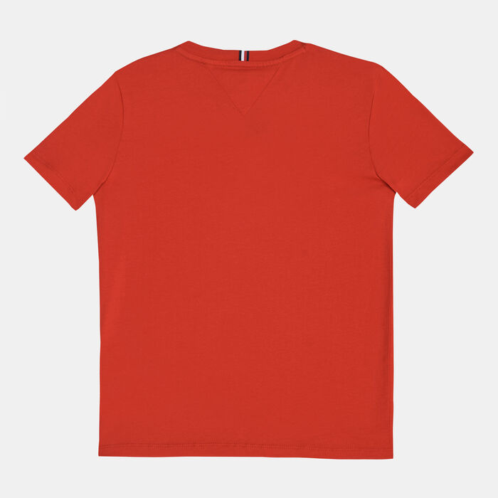 Tommy Hilfiger Kids' Logo T-Shirt (Older Kids) Red Tommy Hilfiger Kids' Logo T-Shirt (Older Kids) Red image number 1