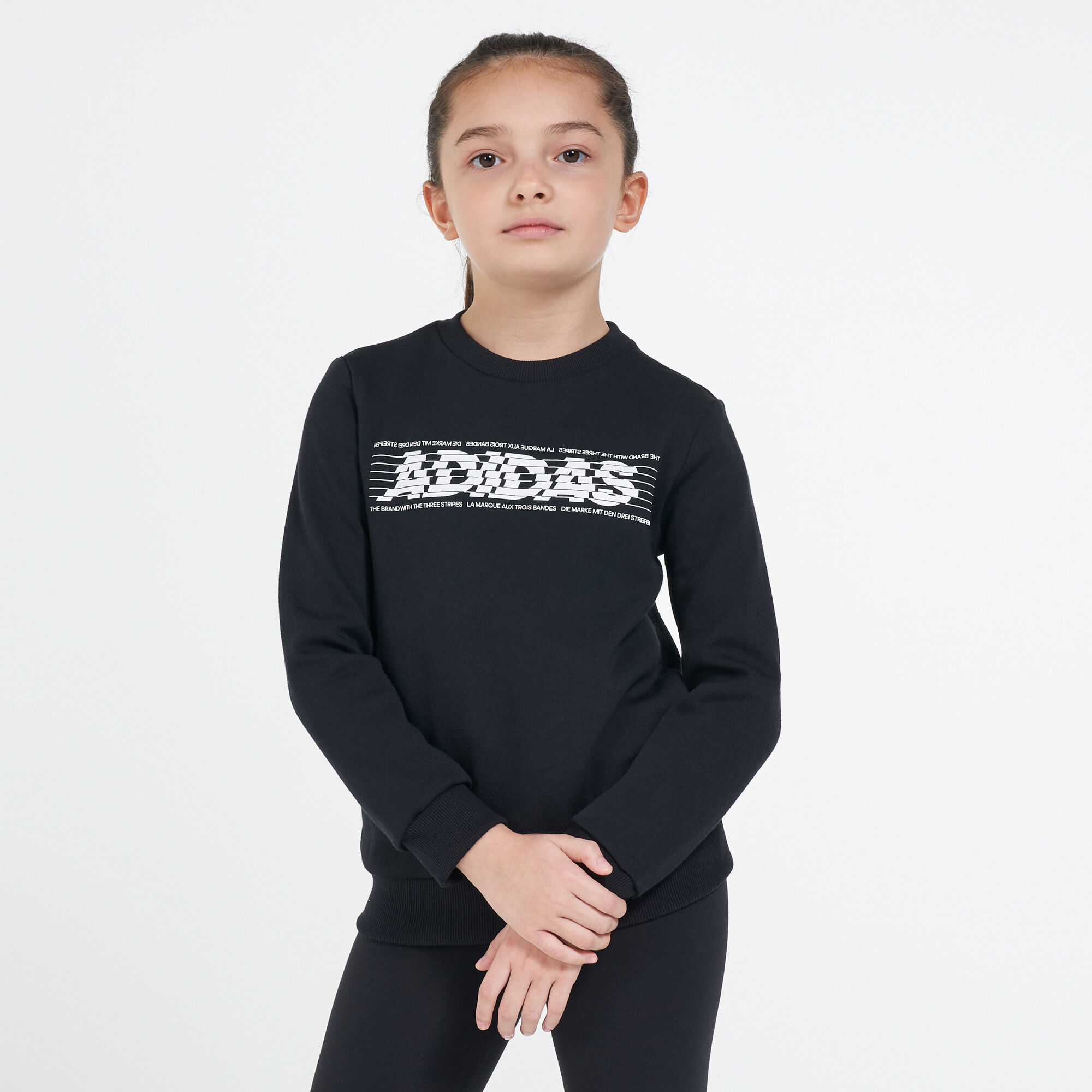 adidas Kids Sport ID Crew Sweatshirt Older Kids in KSA SSS