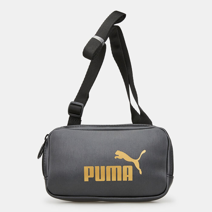 PUMA Women's Core Up Wallet Cross Body Bag Black PUMA Women's Core Up Wallet Cross Body Bag Black image number 0