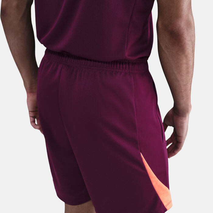 Nike Men's Strike Dri-FIT Football Shorts Red Nike Men's Strike Dri-FIT Football Shorts Red image number 4