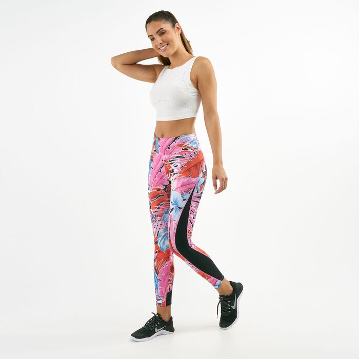 Nike Women's Hyper Femme Tropical Print Workout Athletic Sports