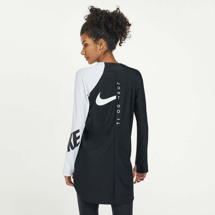 Nike Swim Women's Victory Swimming Tunic yellow Nike Swim Women's Victory Swimming Tunic yellow image number 1