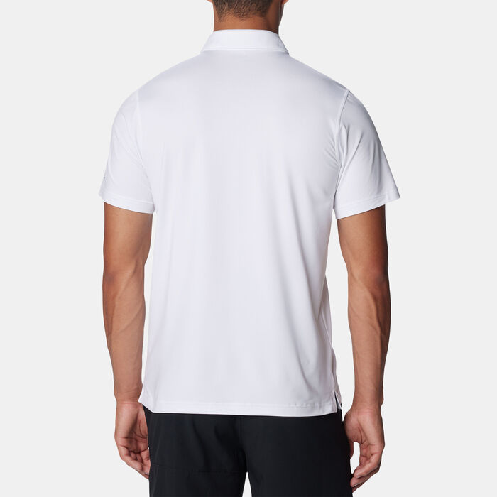 Columbia Men's Tech Trail™ Polo T-Shirt White image number 1