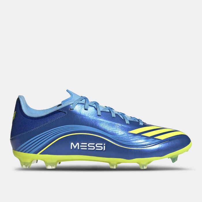 adidas Men's F50 Messi League Firm/Multi-Ground Football Shoes Blue adidas Men's F50 Messi League Firm/Multi-Ground Football Shoes Blue image number 0
