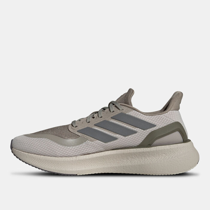 adidas Men's Pureboost 5 Running Shoes Green adidas Men's Pureboost 5 Running Shoes Green image number 2