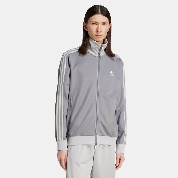 adidas Originals Men's Adicolor Classics Beckenbauer Track Jacket Grey image number 0