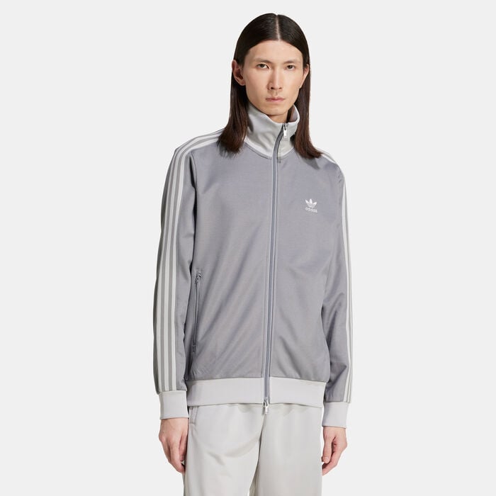 adidas Originals Men's Adicolor Classics Beckenbauer Track Jacket Grey adidas Originals Men's Adicolor Classics Beckenbauer Track Jacket Grey image number 0
