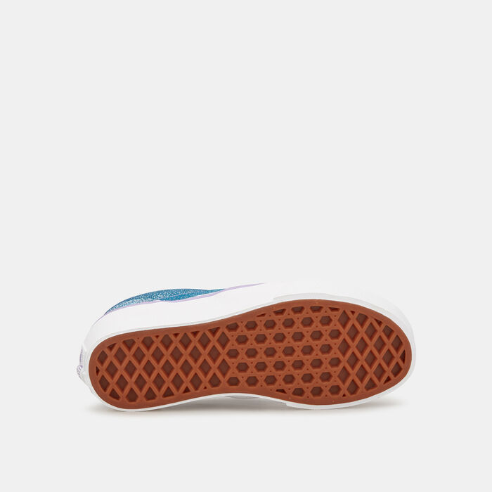 Vans Kids' Classic Slip-On Unisex Shoe Blue image number 3