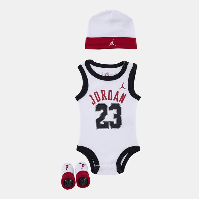 Jordan Kids' Air 23 Bodysuit (Baby and Toddler) White Jordan Kids' Air 23 Bodysuit (Baby and Toddler) White image number 0