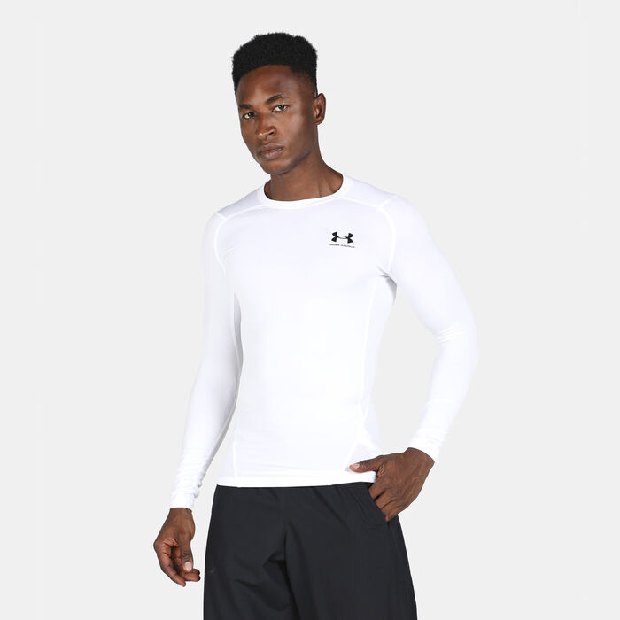 Under Armour Men's HeatGear Armour Training Top White Under Armour Men's HeatGear Armour Training Top White image number 0