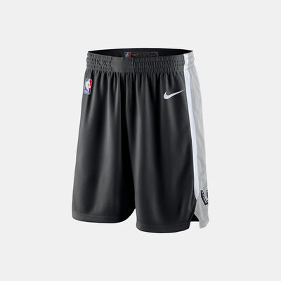 Nike Men's NBA San Antonio Spurs Icon Edition Swimgman Basketball Shorts Black