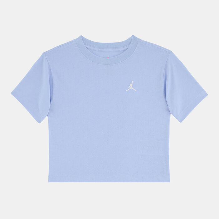 Nike Kids' Brooklyn Essentials T-Shirt Blue Nike Kids' Brooklyn Essentials T-Shirt Blue image number 0