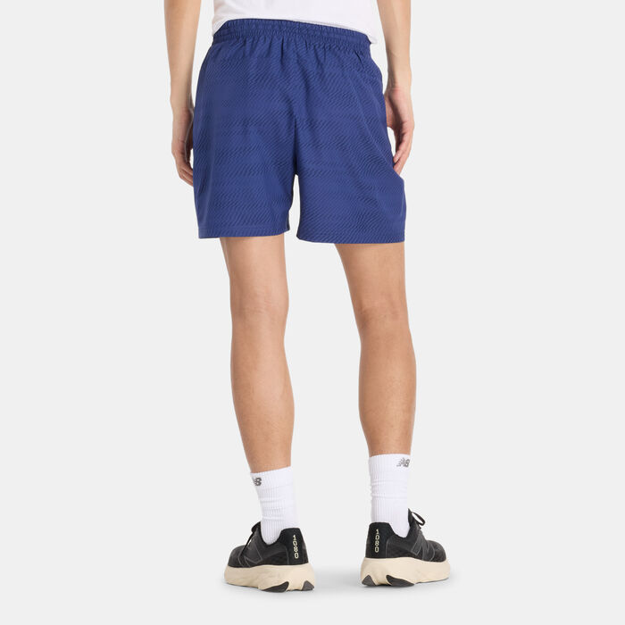 New Balance Men's Sport Essentials Printed Training Shorts Blue image number 1