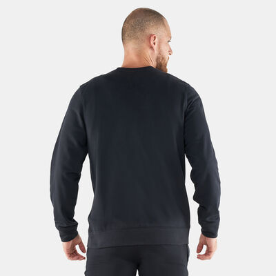 Under Armour Men's UA Rival Terry LC Sweatshirt Black