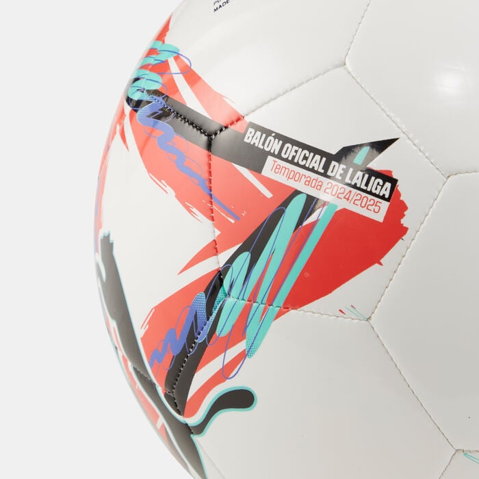 PUMA Men's Orbita LaLiga 1 Football White PUMA Men's Orbita LaLiga 1 Football White image number 3