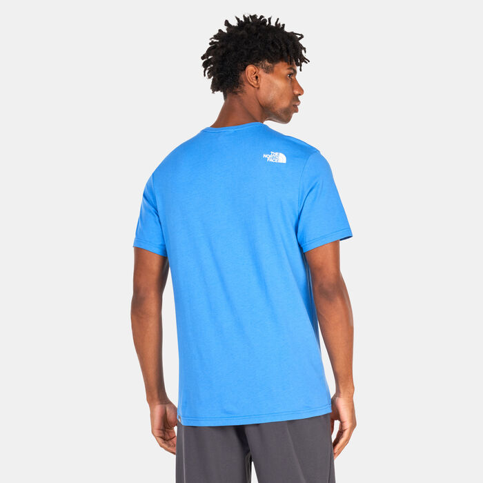 The North Face Men's Easy T-Shirt Blue The North Face Men's Easy T-Shirt Blue image number 1