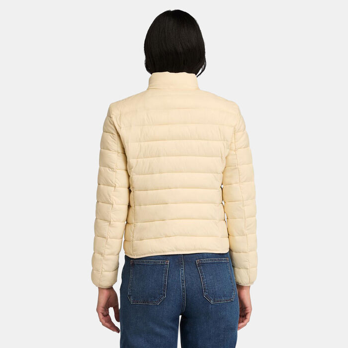 Timberland Women's Axis Peak DWR Hiking Jacket Beige Timberland Women's Axis Peak DWR Hiking Jacket Beige image number 1