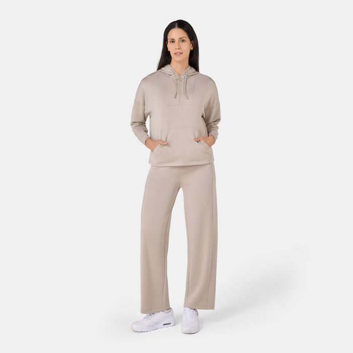 Sun and Sand Sports Women's 1/4-Zip Jacket Beige Sun and Sand Sports Women's 1/4-Zip Jacket Beige image number 2