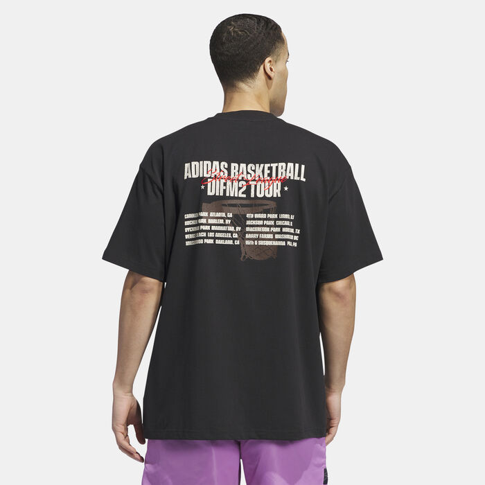 adidas Men's A.E. Graphic T-Shirt Black adidas Men's A.E. Graphic T-Shirt Black image number 1