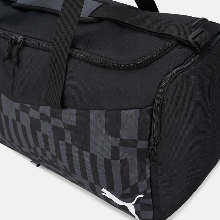PUMA individualRISE Duffel Bag Black PUMA individualRISE Duffel Bag Black image number 3