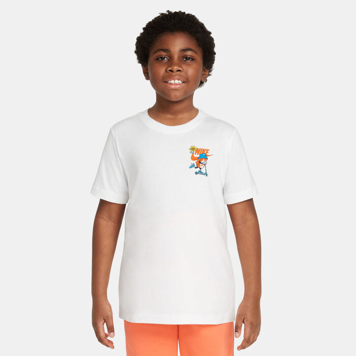Nike Kids' Sportswear T-Shirt White Nike Kids' Sportswear T-Shirt White image number 0