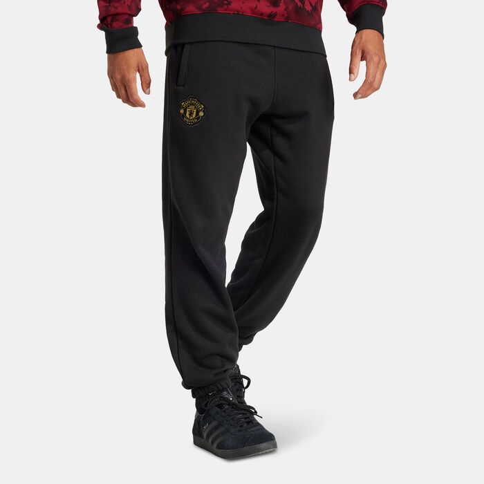 adidas Men's Manchester United CNY Track Pants Black adidas Men's Manchester United CNY Track Pants Black image number 2