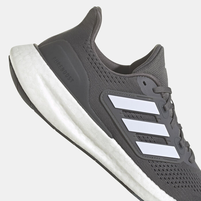 Buy adidas Men's Pureboost 23 Running Shoes Grey in KSA -SSS