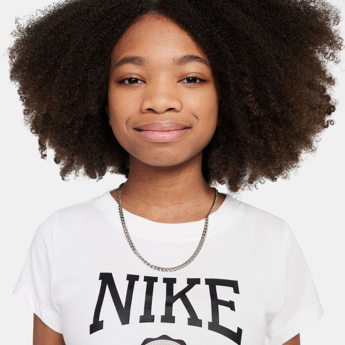 Nike Kids' Sportswear T-Shirt White image number 3