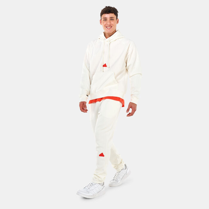 adidas Men's Fleece Pants White adidas Men's Fleece Pants White image number 2
