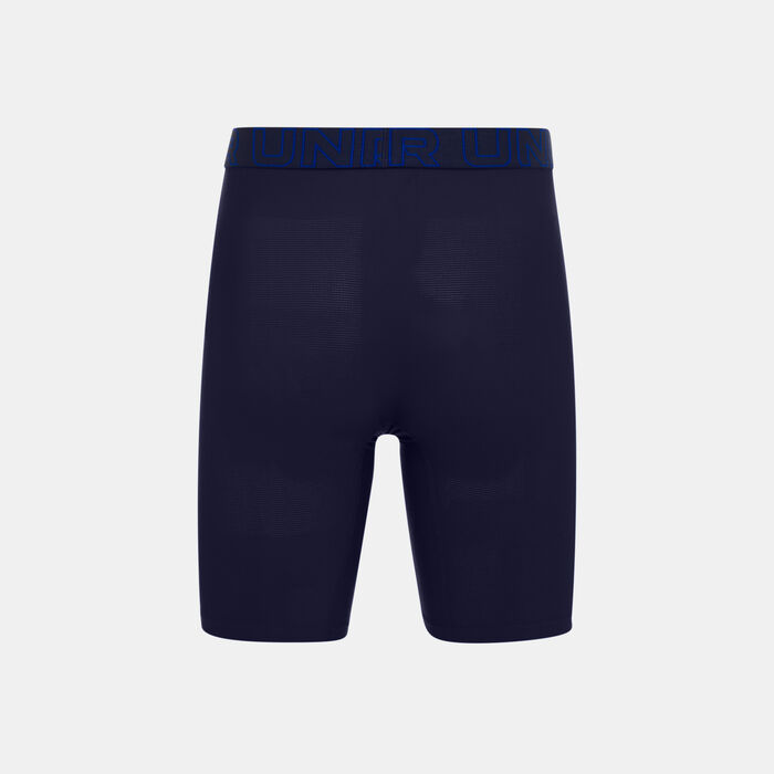 Under Armour Men's Performance Tech Mesh Boxerjock Boxers (3 Pack) Blue Under Armour Men's Performance Tech Mesh Boxerjock Boxers (3 Pack) Blue image number 1
