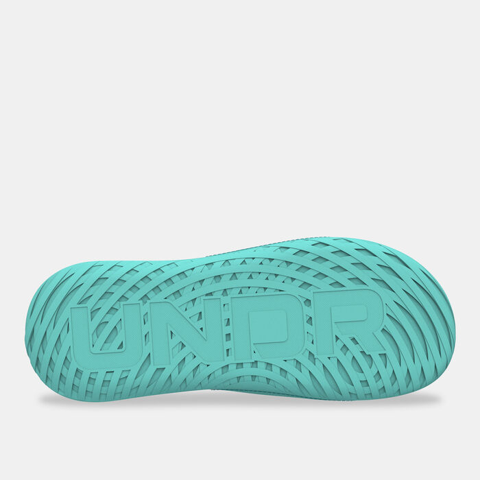 Under Armour Women's Ignite Select Slides Green Under Armour Women's Ignite Select Slides Green image number 3