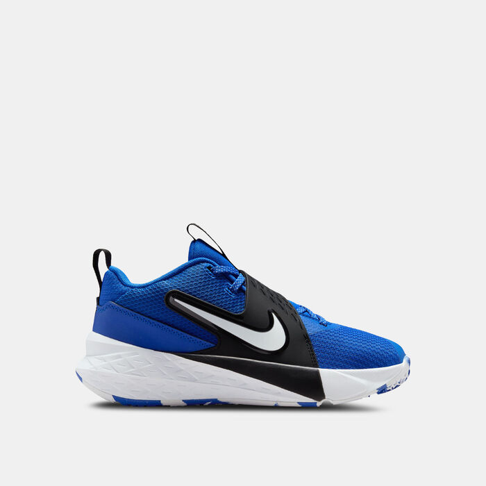 Nike Kids' Team Hustle D Basketball Shoes Blue image number 0