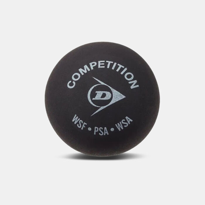Dunlop Rev Comp XT Single Dot Squash Ball Black Dunlop Rev Comp XT Single Dot Squash Ball Black image number 0